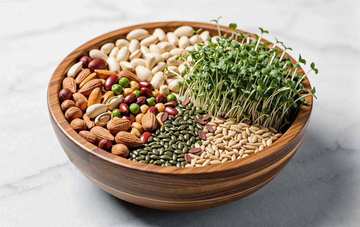 Egészséges tápanyagok és összetevők